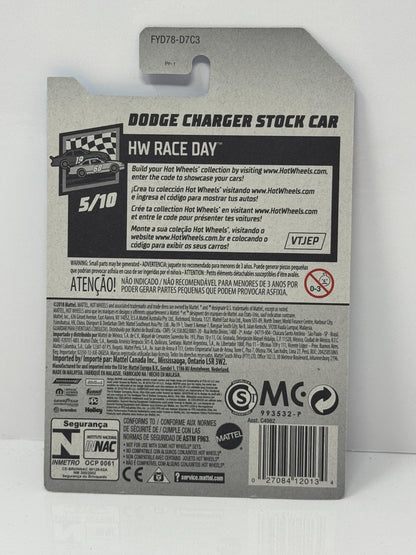 Hot Wheels Race Day Dodge Charger Stock Car 1:64 Diecast Red