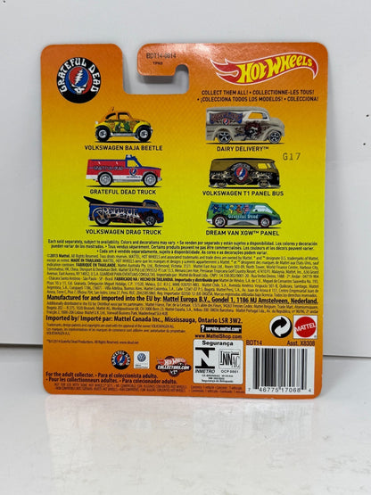 Hot Wheels Grateful Dead Volkswagen Drag Truck 1:64 Diecast Real Riders