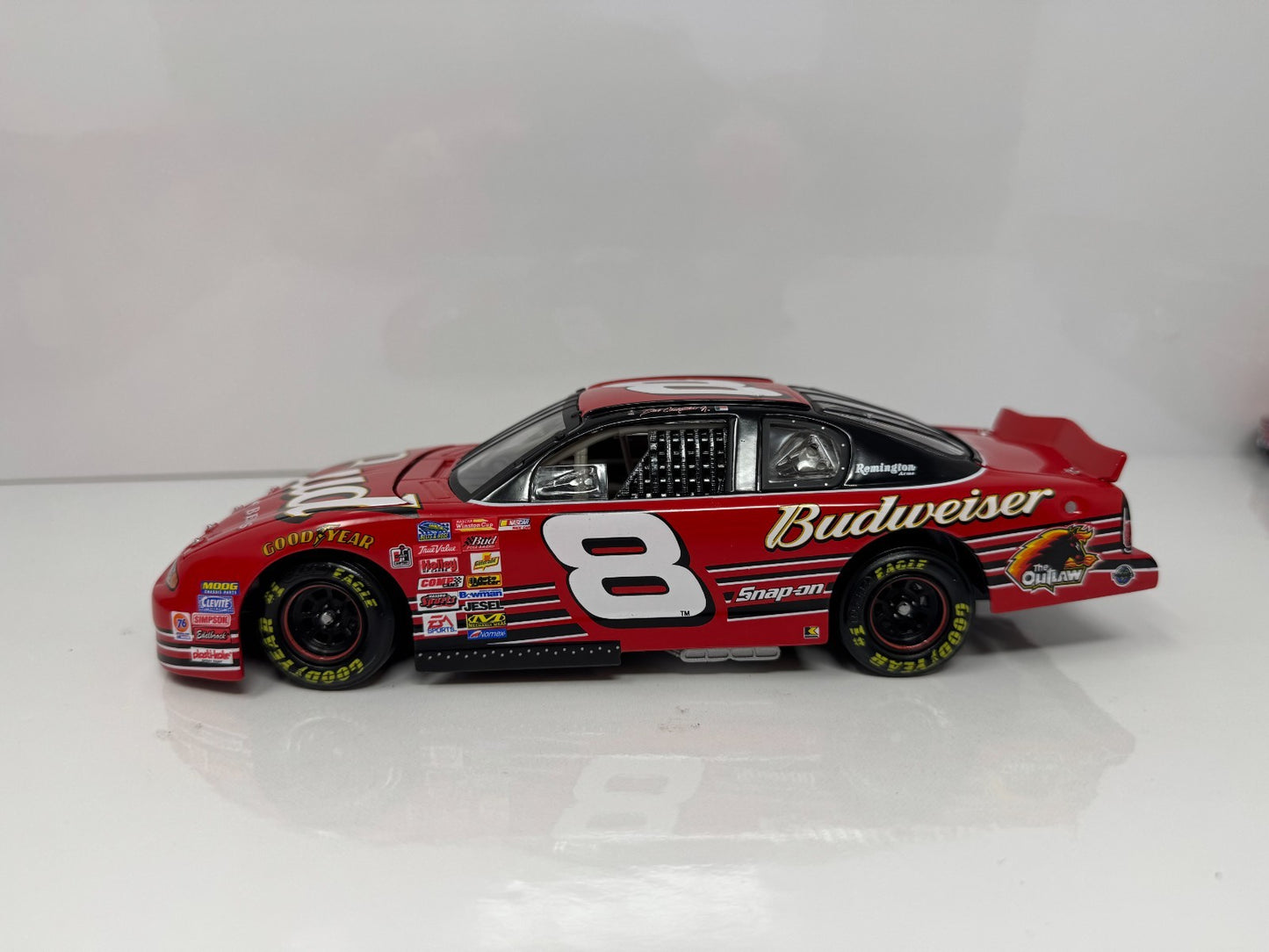 Action NASCAR Dale Earnhardt Jr #8 Budweiser 2001 Monte Carlo 1:24 Diecast