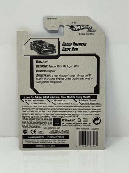 Hot Wheels 2010 New Models Dodge Charger Drift Car 1:64 Diecast Factory Sealed