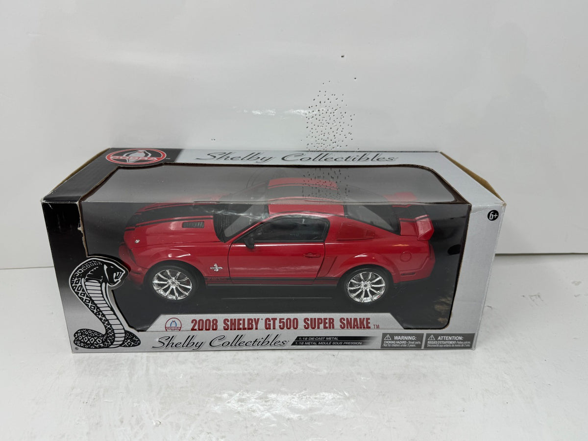 Shelby Collectibles 2008 Shelby GT500 Super Snake 1:18 Diecast