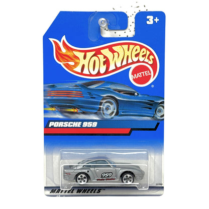 Hot Wheels Porsche 959 Turbo 1:64 Diecast Silver