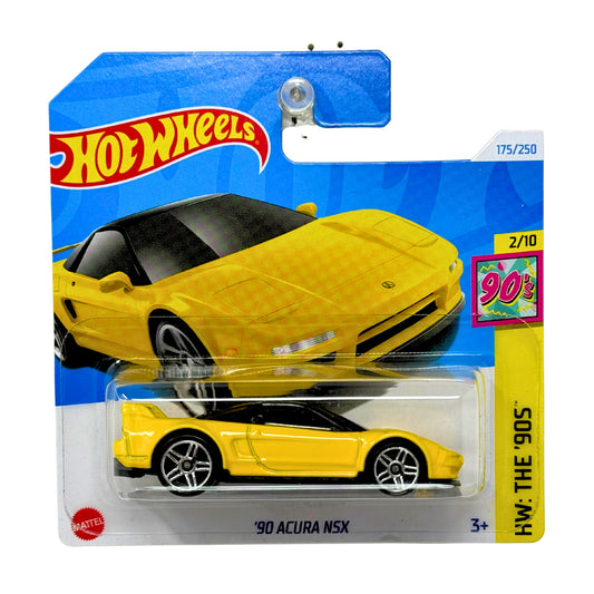 Hot Wheels HW The '90s 1990 Acura NSX JDM 1:64 Diecast Short Card
