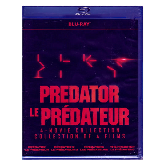 Predator: 4 Movie Collection (Blu-ray) Action Sci-Fi New and Sealed!!!