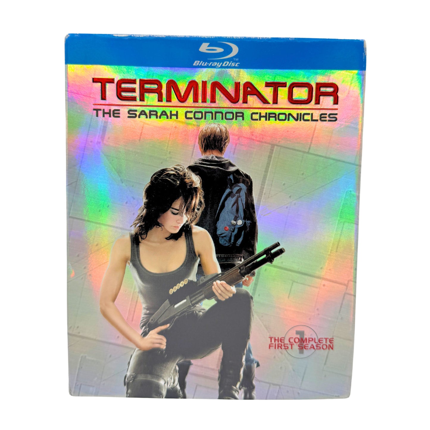 Terminator: The Sarah Connor Chronicles (Blu-ray) Lena Headey Sci-Fi Good Shape!