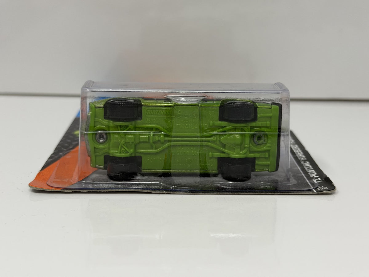 Matchbox Adventure City 1971 Pontiac Firebird Formula 1:64 Diecast Green