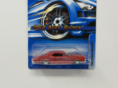 Hot Wheels 1964 Buick Riviera 1:64 Diecast Red
