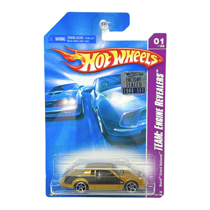Hot Wheels Engine Revealer 1987 Buick Grand National 1:64 Diecast Factory Sealed