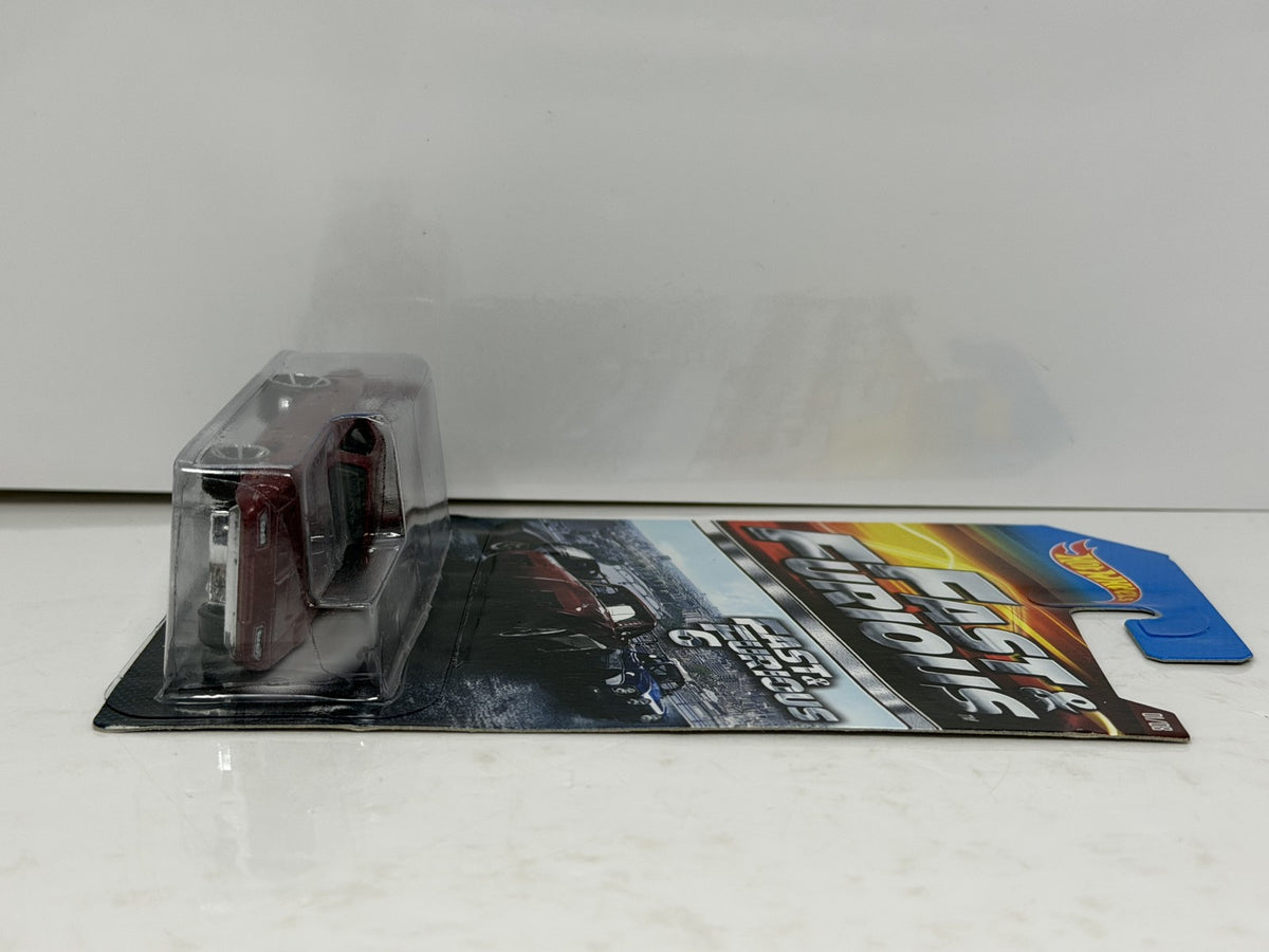 Hot Wheels Fast & Furious 6 1969 Dodge Charger Daytona 1:64 Diecast Burgundy V2