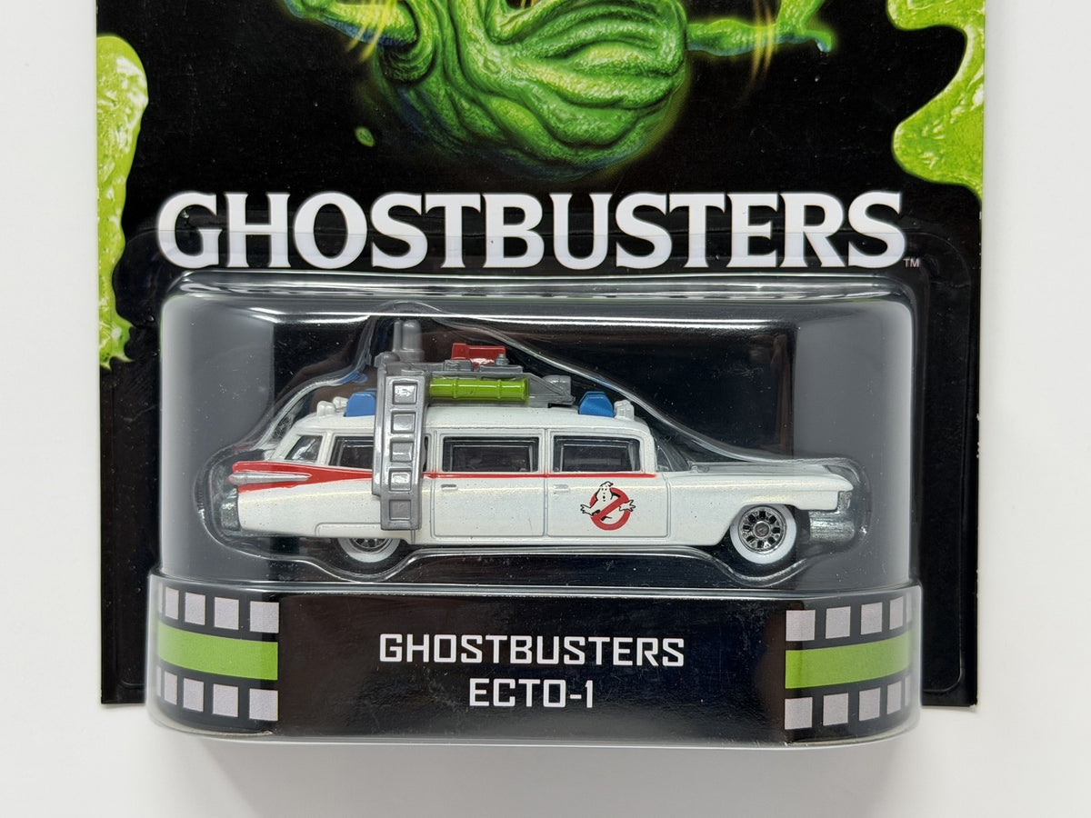 Hot Wheels Retro Entertainment Ghostbusters Ecto-1 1:64 Diecast White V2