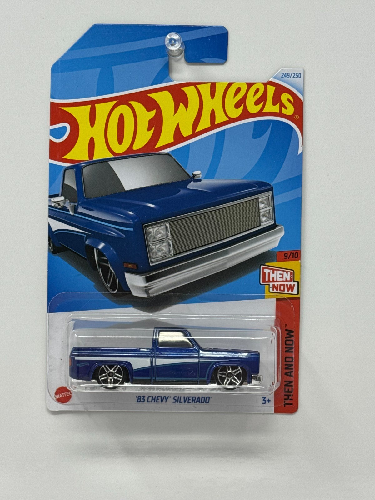 Hot Wheels Then and Now Chevy Silverado 2-Truck Set 1:64 Diecast