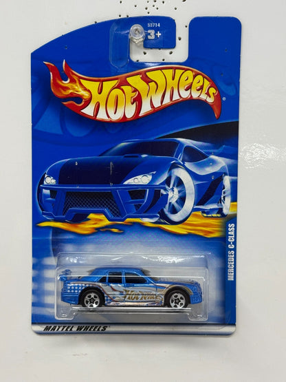Hot Wheels Mercedes C-Class 1:64 Diecast Blue