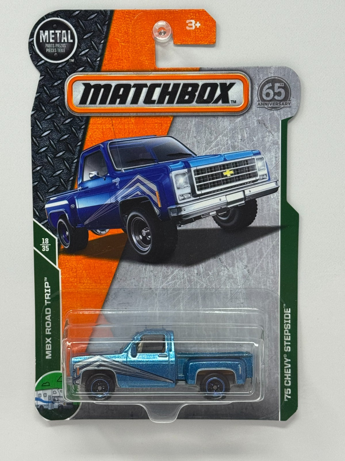 Matchbox MBX Road Trip 1975 Chevy Stepside 1:64 Diecast