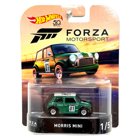 Hot Wheels Retro Entertainment Forza Motorsport Morris Mini 1:64 Diecast