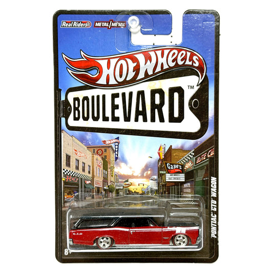 Hot Wheels Boulevard Pontiac GTO Wagon 1:64 Diecast Real Riders