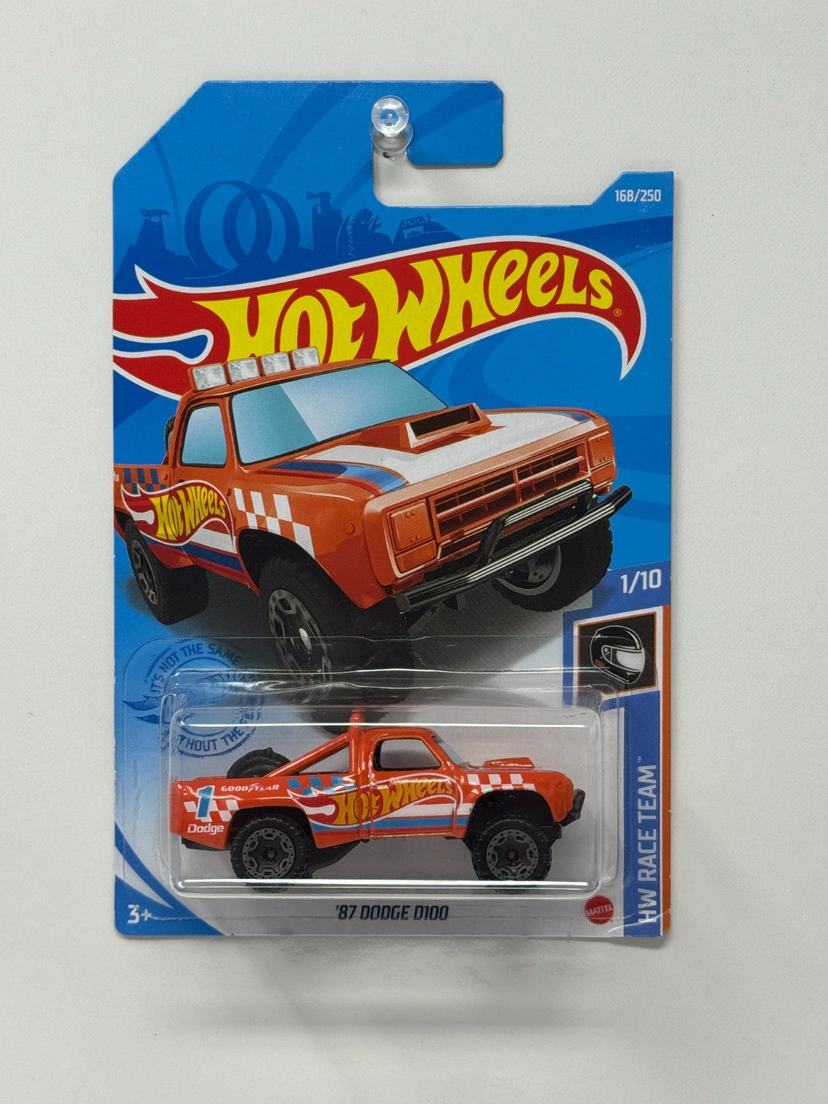 Hot Wheels Race Team 1987 Dodge D100 1:64 Diecast