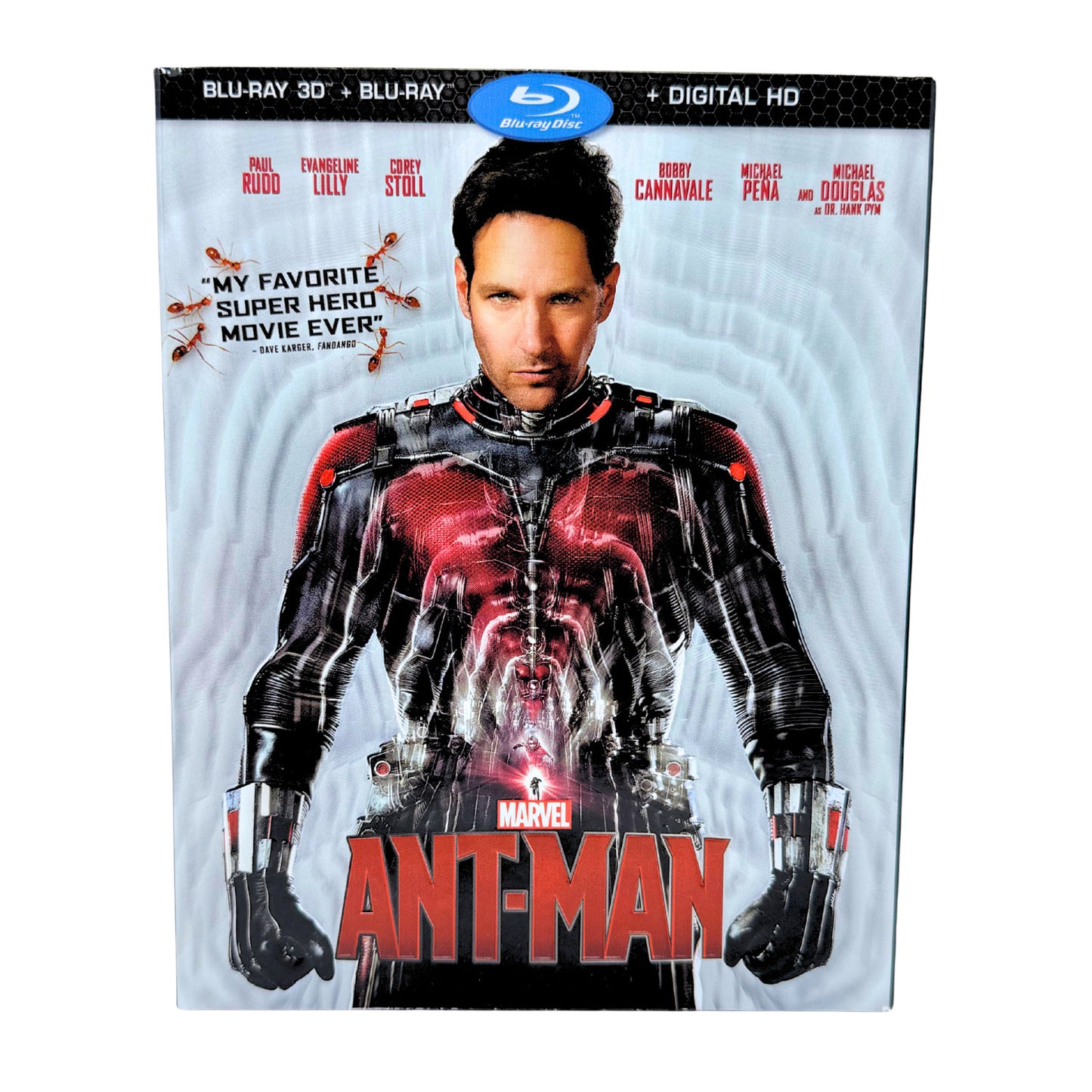 Ant-Man (3D Blu-ray) Paul Rudd Marvel Studios Action Superhero Movie
