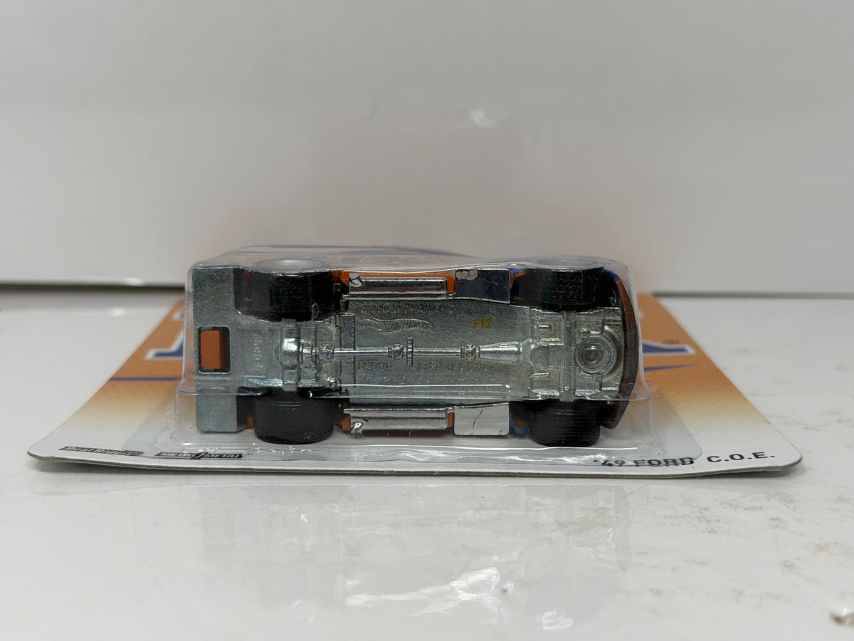 Hot Wheels Kix 1949 Ford C.O.E. 1:64 Diecast Real Riders