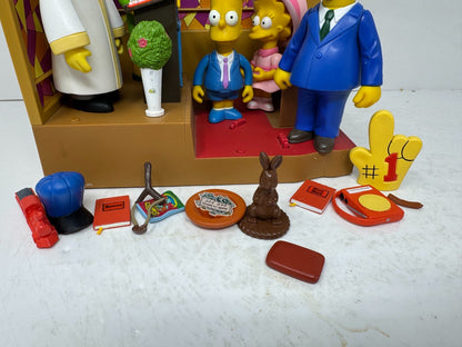 Simpsons World of Springfield First Church of Springfield Set Playmates Diorama