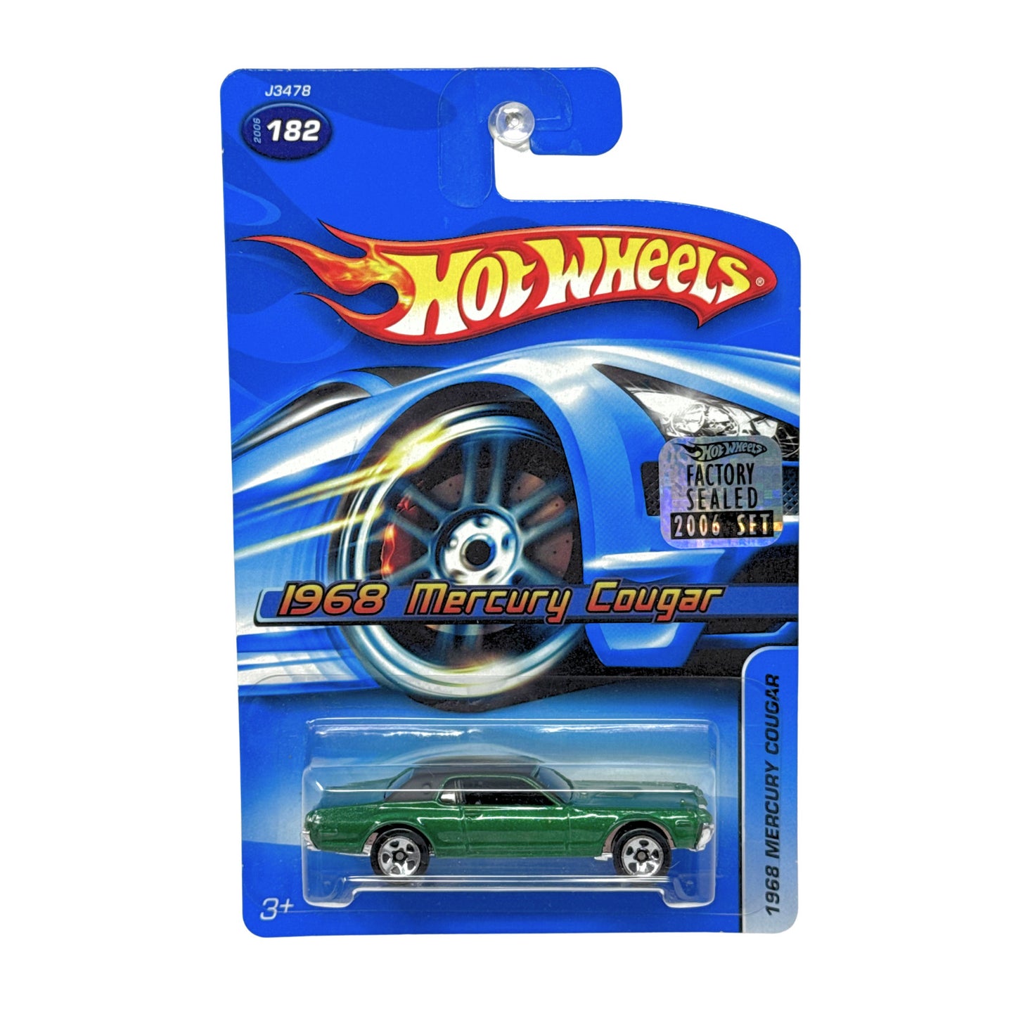 Hot Wheels Mainline 1968 Mercury Cougar 1:64 Diecast Factory Sealed