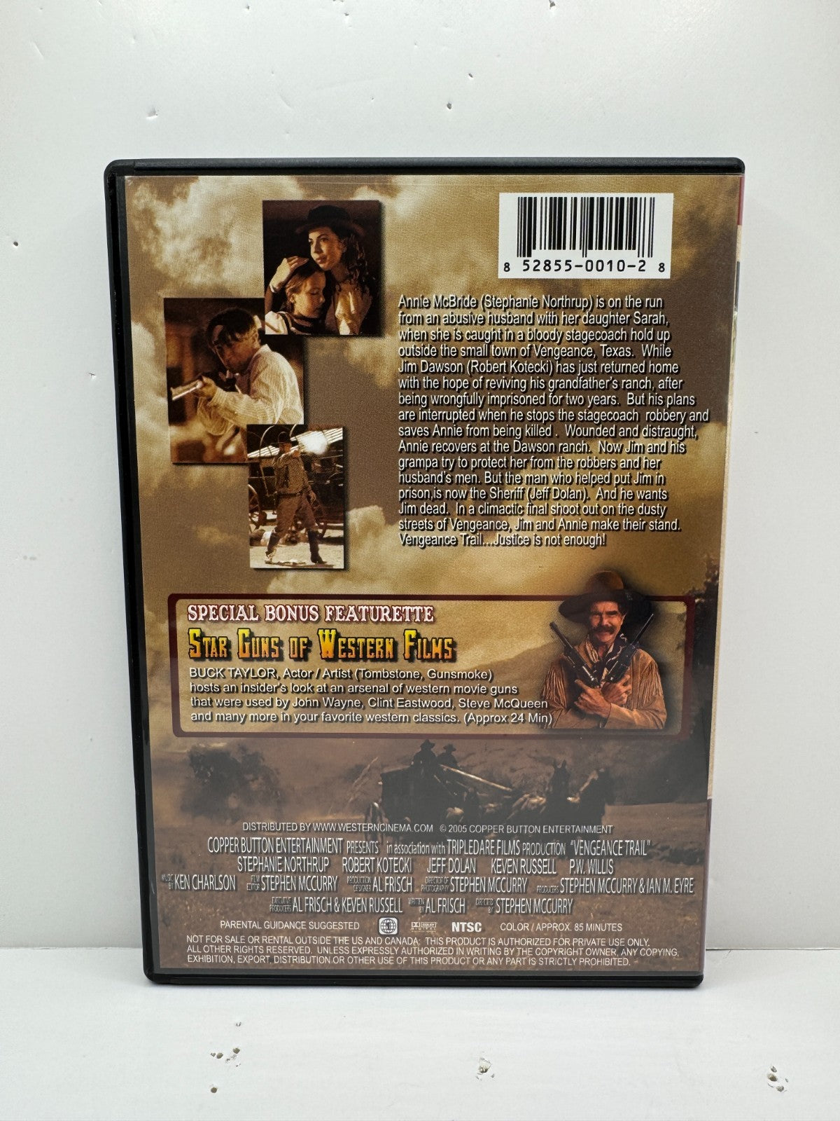 Vengeance Trail (DVD) Jeff Dolan Western