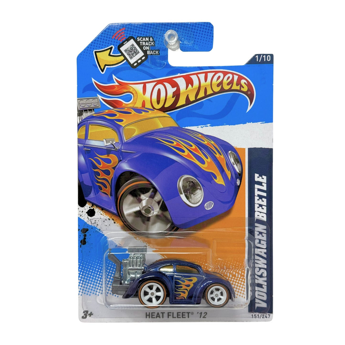 Hot Wheels Super Treasure Hunt Volkswagen Beetle 1:64 Diecast