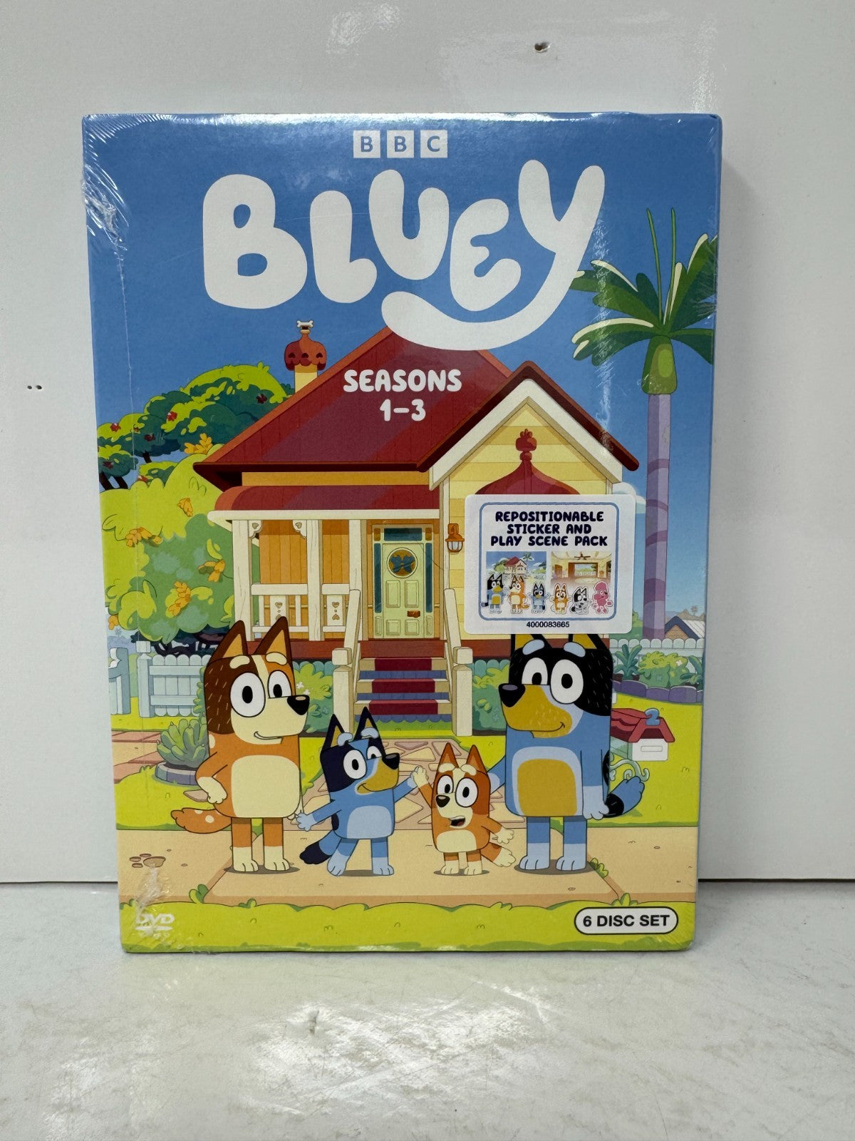 Bluey Seasons 1-3 (DVD) TV Series Brand New and Sealed!!!
