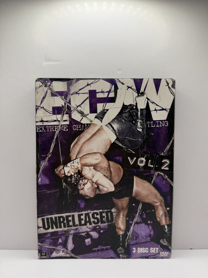 WWE ECW Unreleased Vol. 2 3-Disc Set DVD Extreme Championship Wrestling