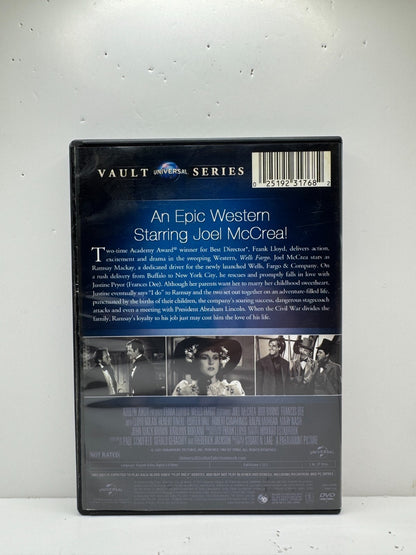 Wells Fargo (DVD) Western