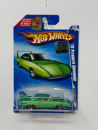 Hot Wheels Muscle Mania 1970 Plymouth Superbird 1:64 Diecast Factory Sealed