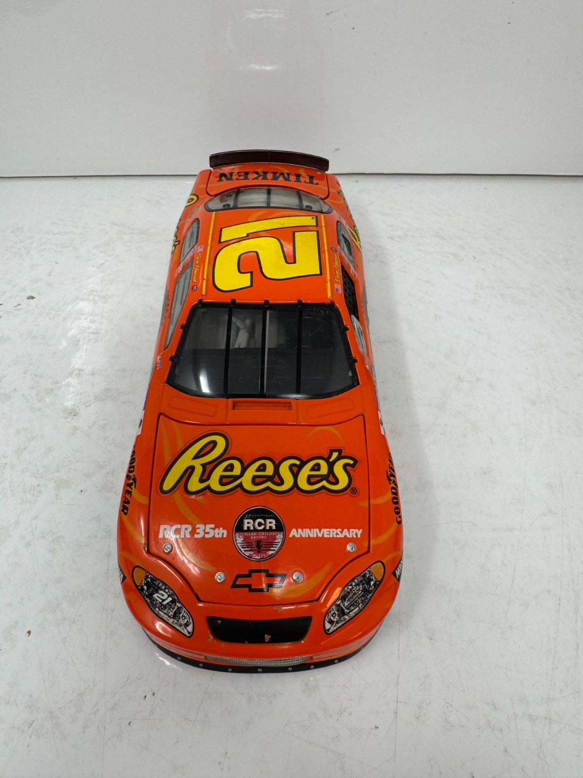 Action Nascar #21 Kevin Harvick Reese's RCR 35th Anniv. 2004 Chevy 1:24 Diecast