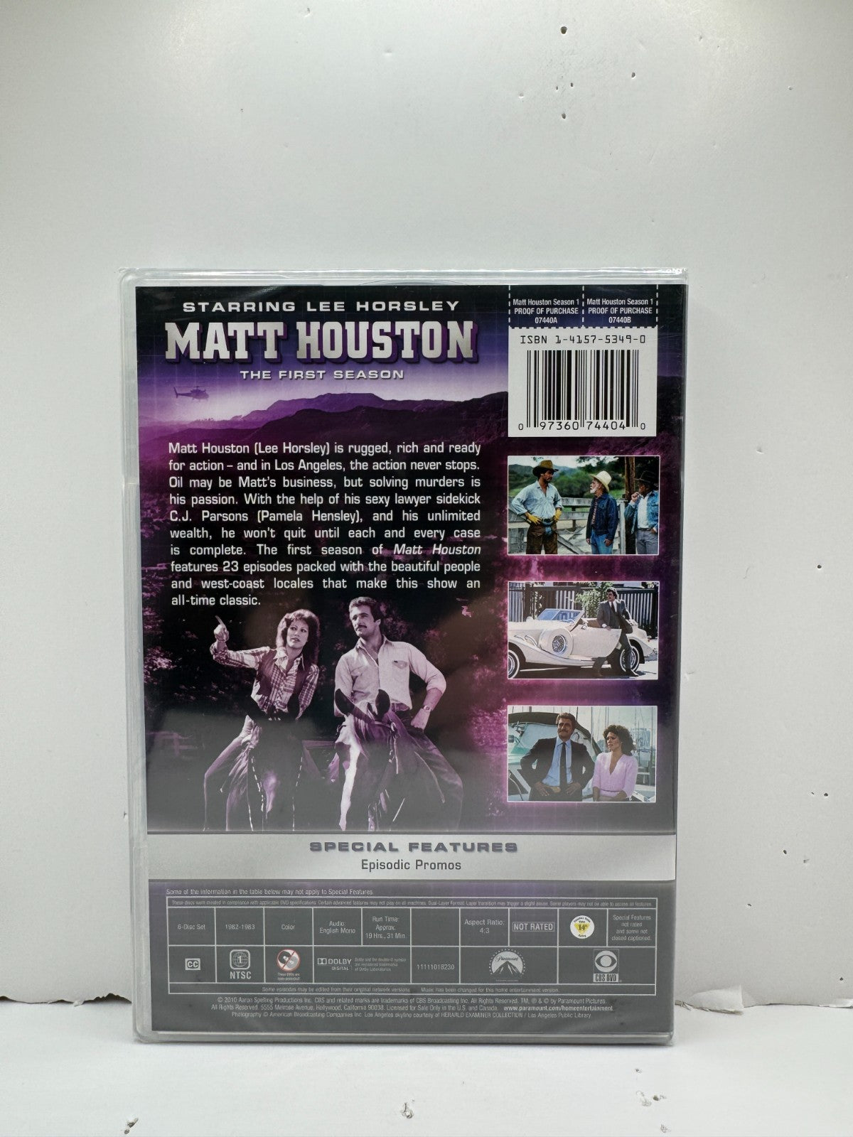 Matt Houston Season 1 (DVD) 80s Crime TV Brand New and Sealed!!!