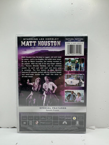 Matt Houston Season 1 (DVD) 80s Crime TV Brand New and Sealed!!!