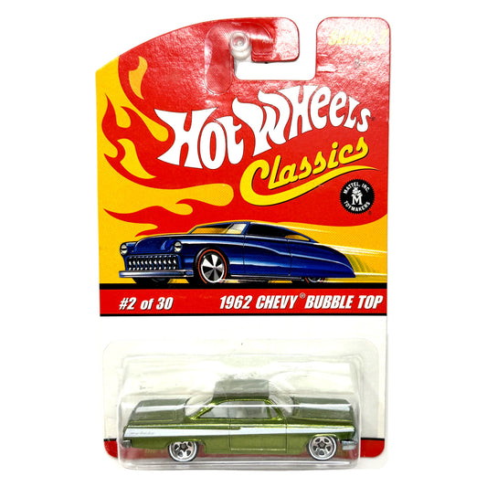 Hot Wheels Classics Series 2 1962 Chevy Bubble Top 1:64 Diecast Olive