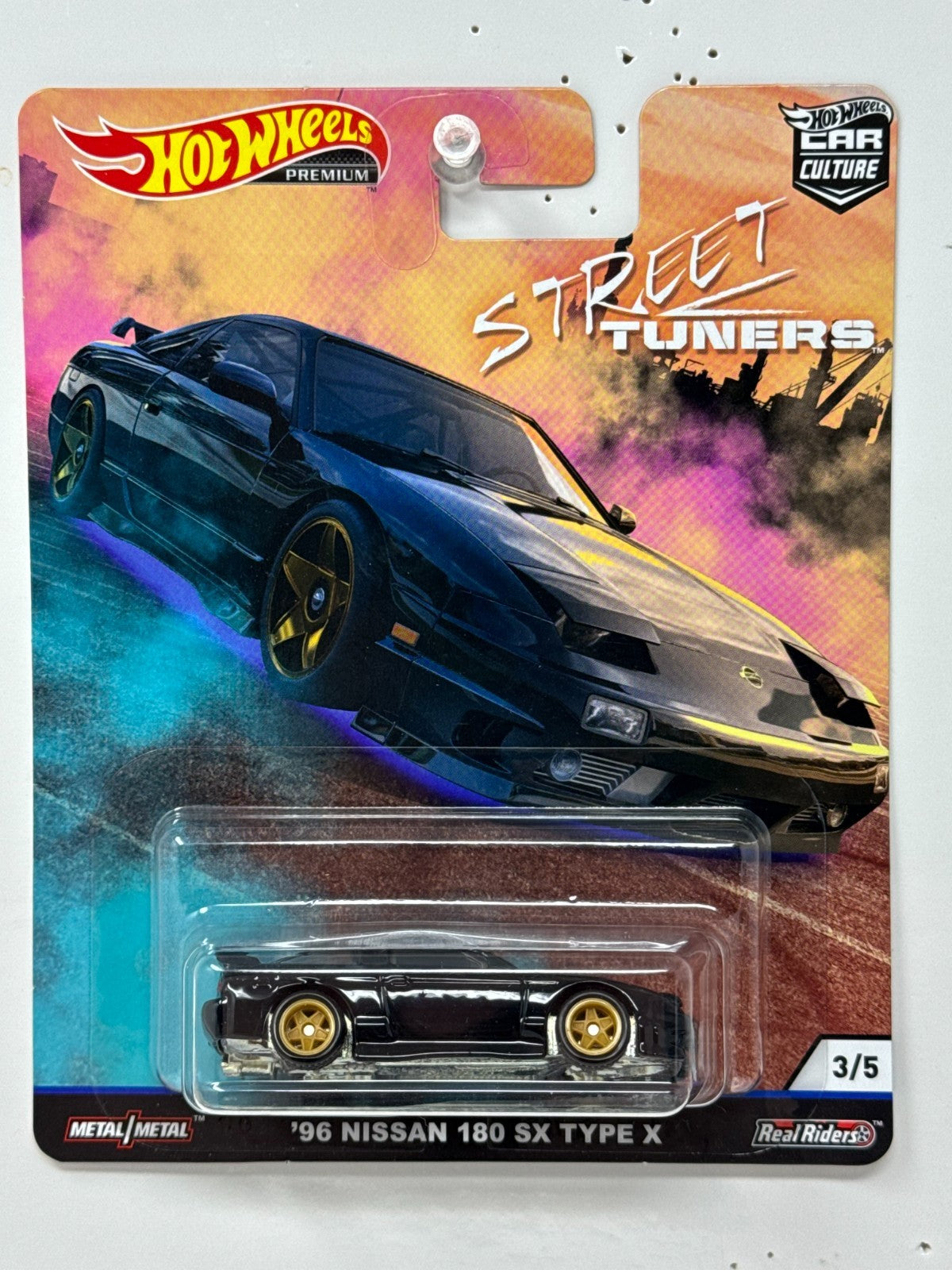 Hot Wheels Premium Street Tuners 1996 Nissan 180SX Type X 1:64 Diecast