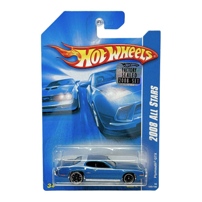 Hot Wheels All Stars Plymouth GTX 1:64 Diecast Factory Sealed