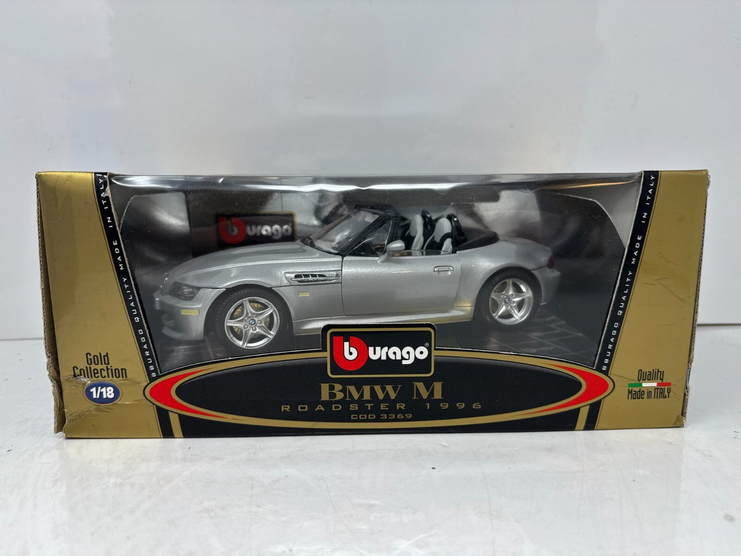 Bburago Gold Collection 1996 BMW M Roadster 1:18 Diecast