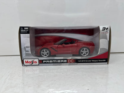 Maisto Premiere DC 2014 Chevrolet Stingray Convertible 1:24 Diecast