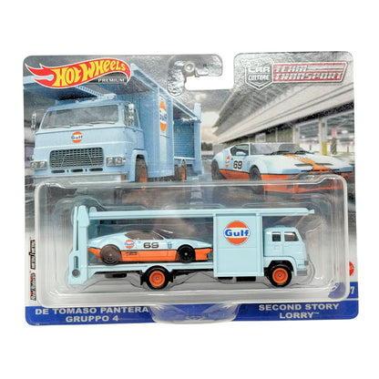 Hot Wheels Premium Team Transport #57 De Tomaso Pantera Gruppo 4 1:64 Diecast