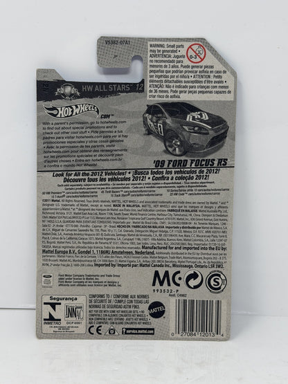 Hot Wheels Super Treasure Hunt 2009 Ford Focus RS HW All Stars 1:64 Diecast STH