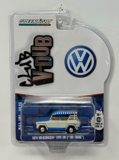 Greenlight Club V-Dub 1974 Volkswagen Type 181 The Thing 1:64 Diecast