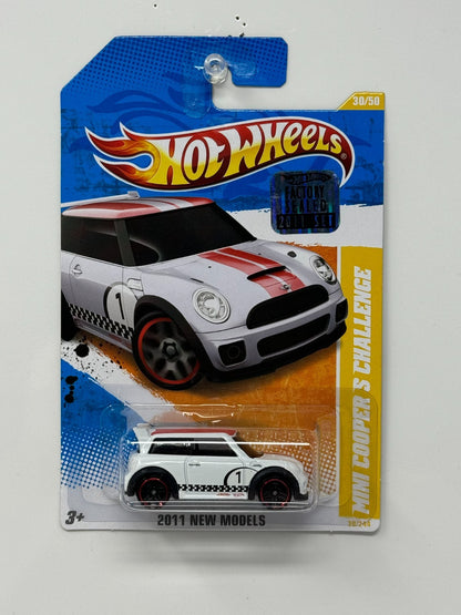 Hot Wheels 2011 New Models Mini Cooper S Challenge 1:64 Diecast Factory Sealed