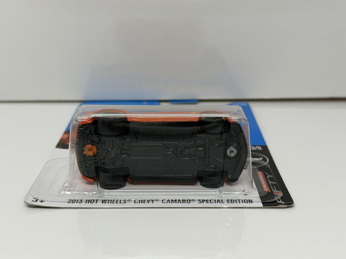 Hot Wheels Camaro Fifty 2013 Chevy Camaro Special Edition 1:64 Diecast Orange