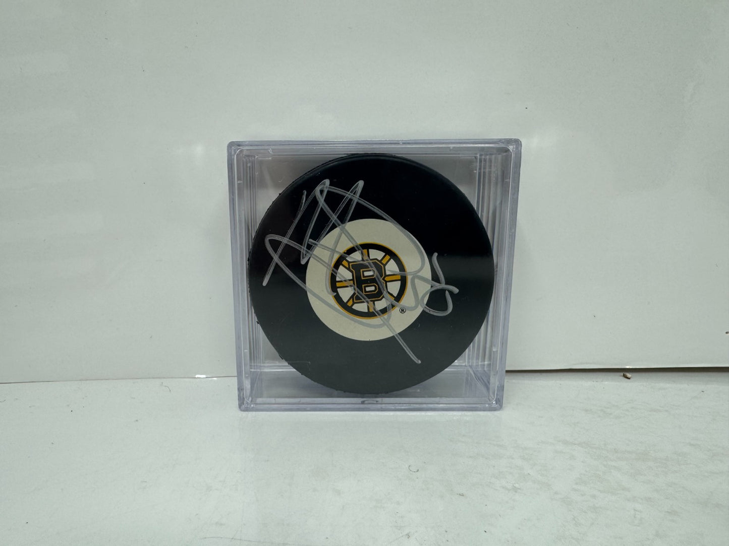 Malcolm Subban Boston Bruins Signed NHL Autograph Puck Silver Auto
