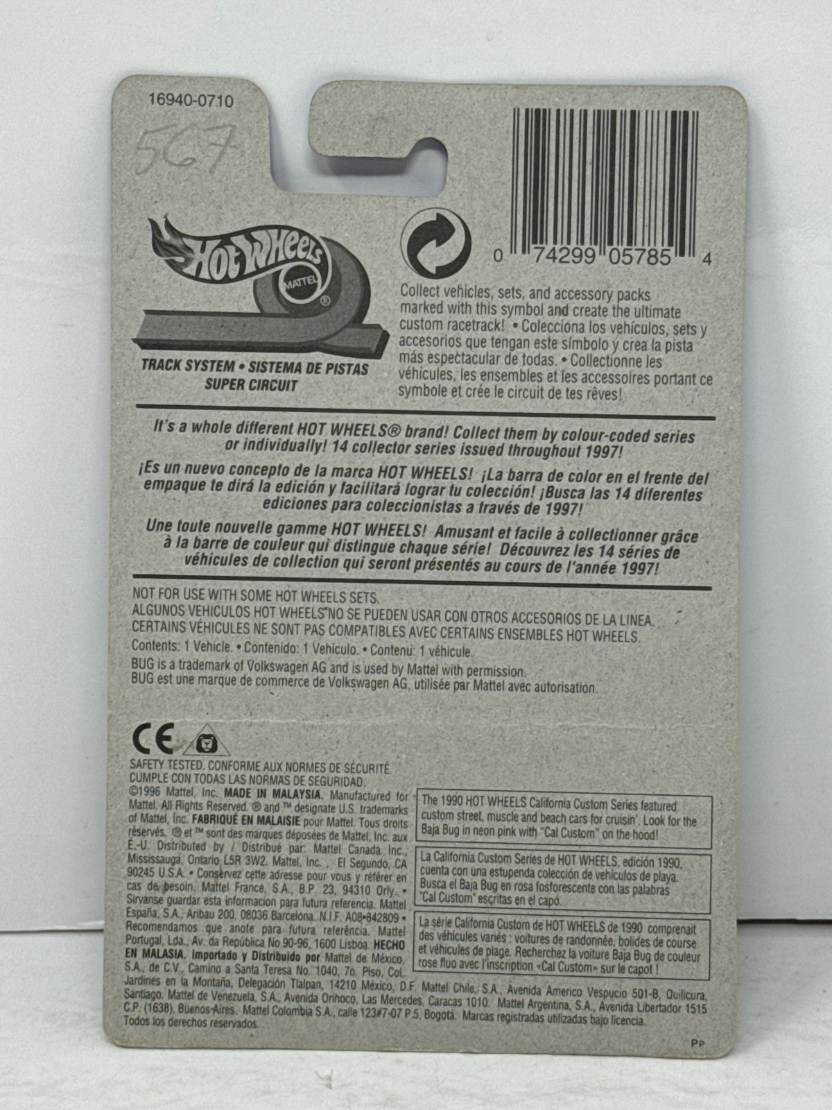 Hot Wheels Dealer's Choice Volkswagen Baja Bug 1:64 Diecast