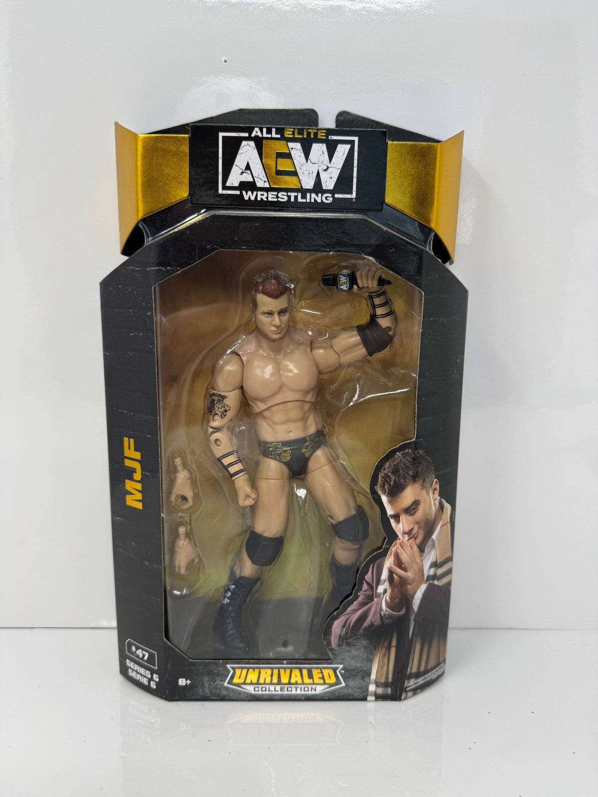 Jazwares AEW Unrivaled Series 6 MJF Action Figure