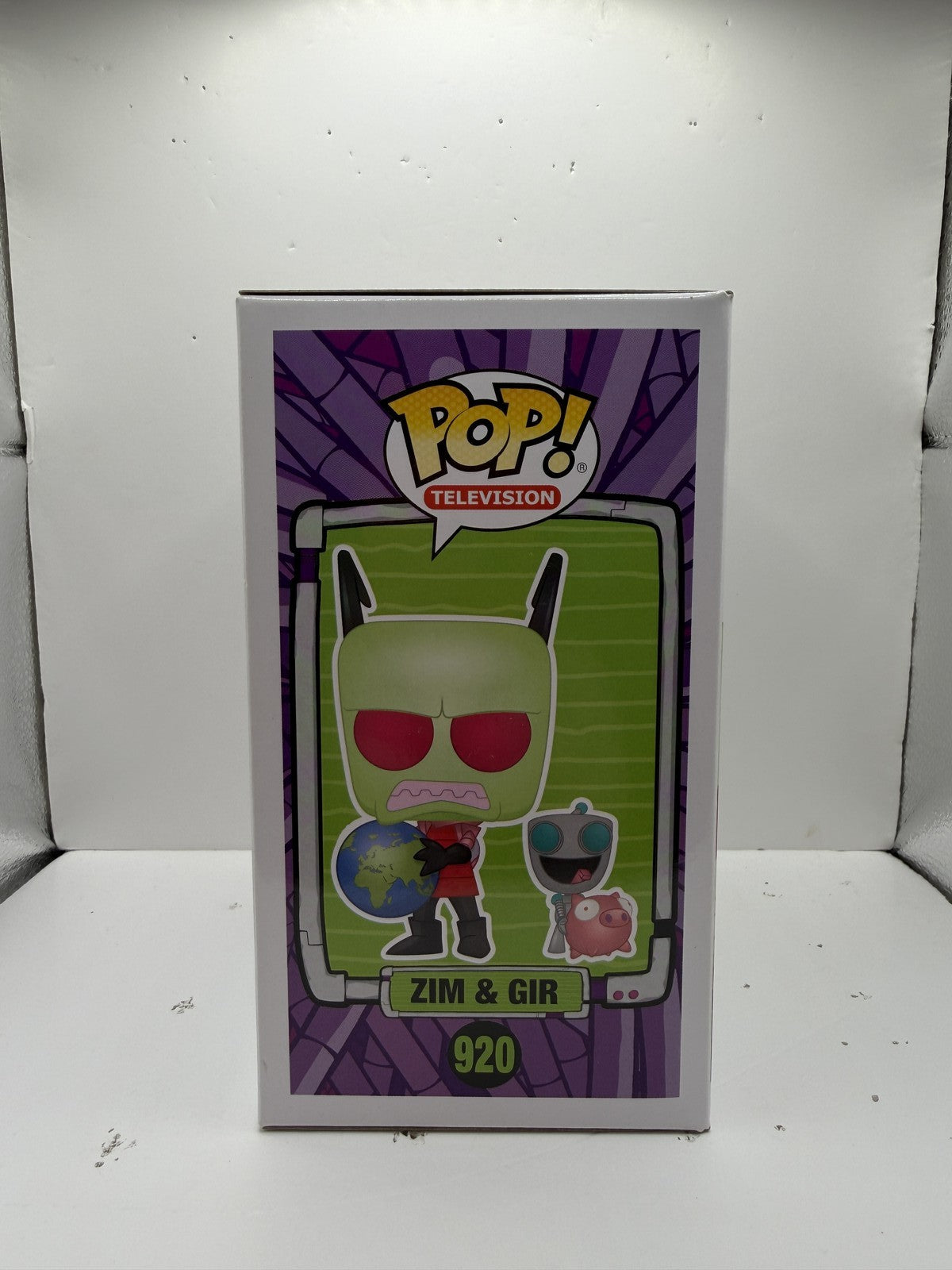 Funko Pop! Television Invader Zim #920 Zim & GIR Hot Topic Vinyl Figures