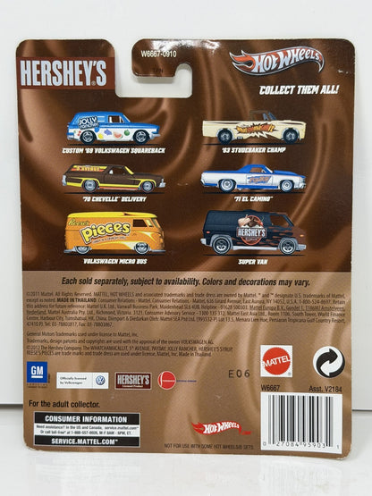 Hot Wheels Hershey's 5th Avenue 1970 Chevelle Delivery 1:64 Real Riders