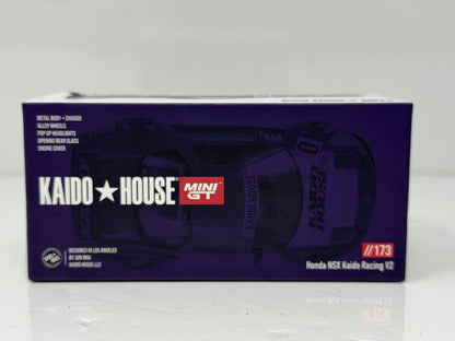 Kaido House MINI GT Honda NSX Kaido Racing V2 1:64 Diecast Purple