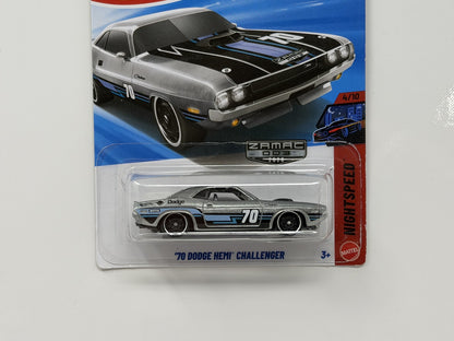 Hot Wheels ZAMAC Nightspeed 1970 Dodge Hemi Challenger 1:64 Diecast